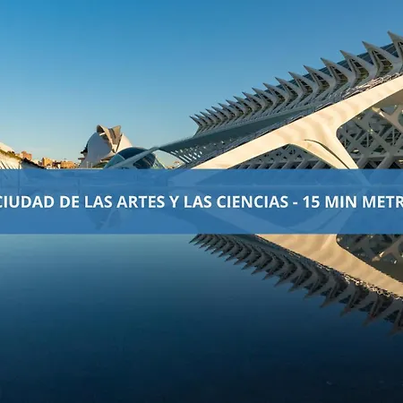 Florit Flats - Center Luxurious 1br 1ba Terrace Wi-fi Ac Apartmán Valencie