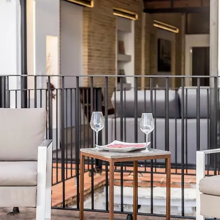 Florit Flats - Center Luxurious 1br 1ba Terrace Wi-fi Ac Apartment Valencia