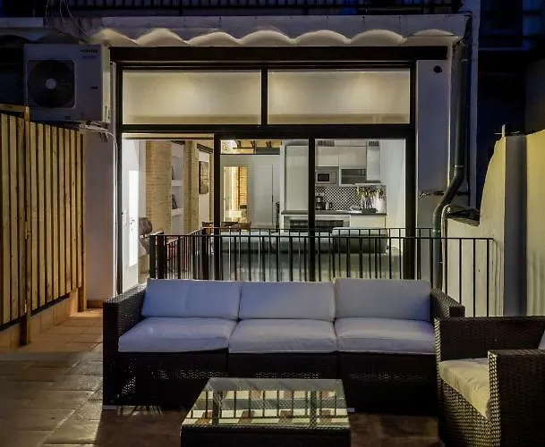 公寓 Florit Flats - Center Luxurious 1br 1ba Terrace Wi-fi Ac *