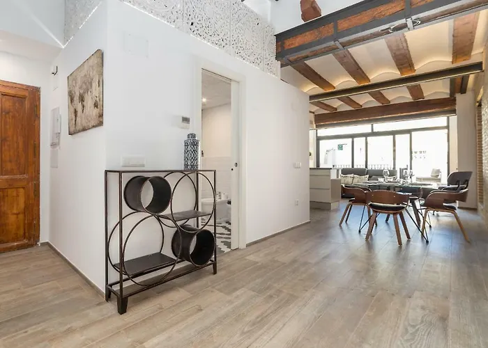 公寓 Florit Flats - Center Luxurious 1br 1ba Terrace Wi-fi Ac *