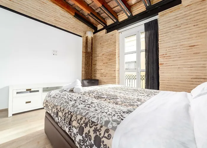 Florit Flats - Center Luxurious 1br 1ba Terrace Wi-fi Ac * 瓦伦西亚